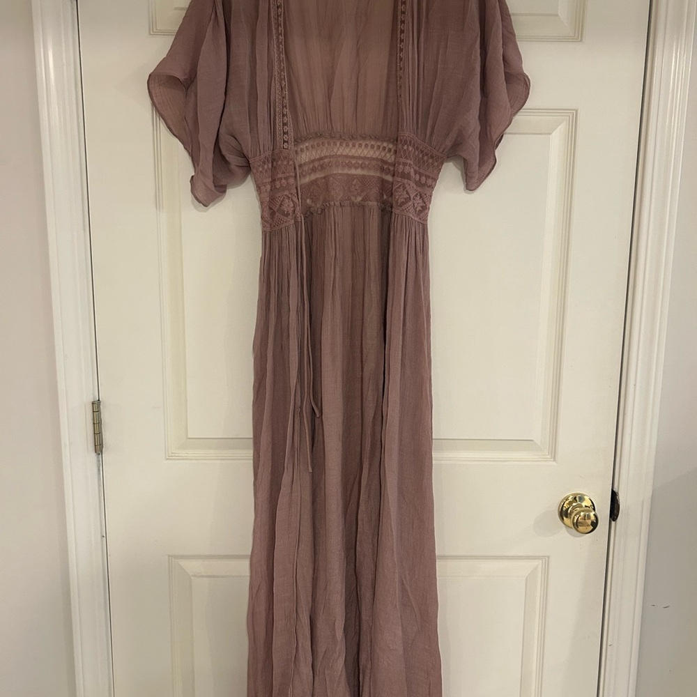 Elegant Mauve Cardigan